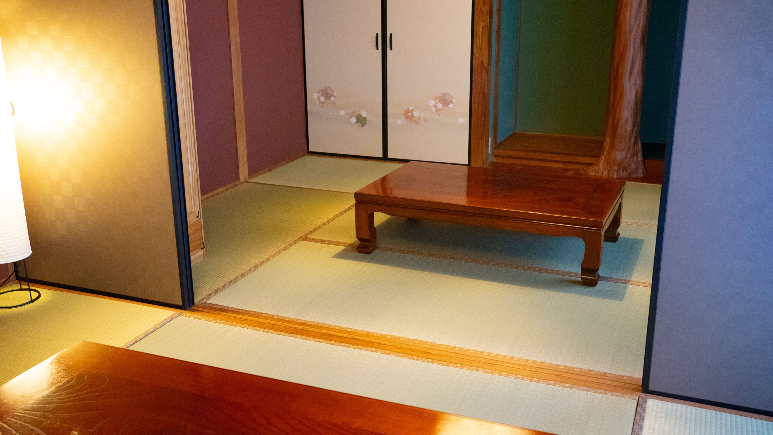 和と洋が融合した美しい空間