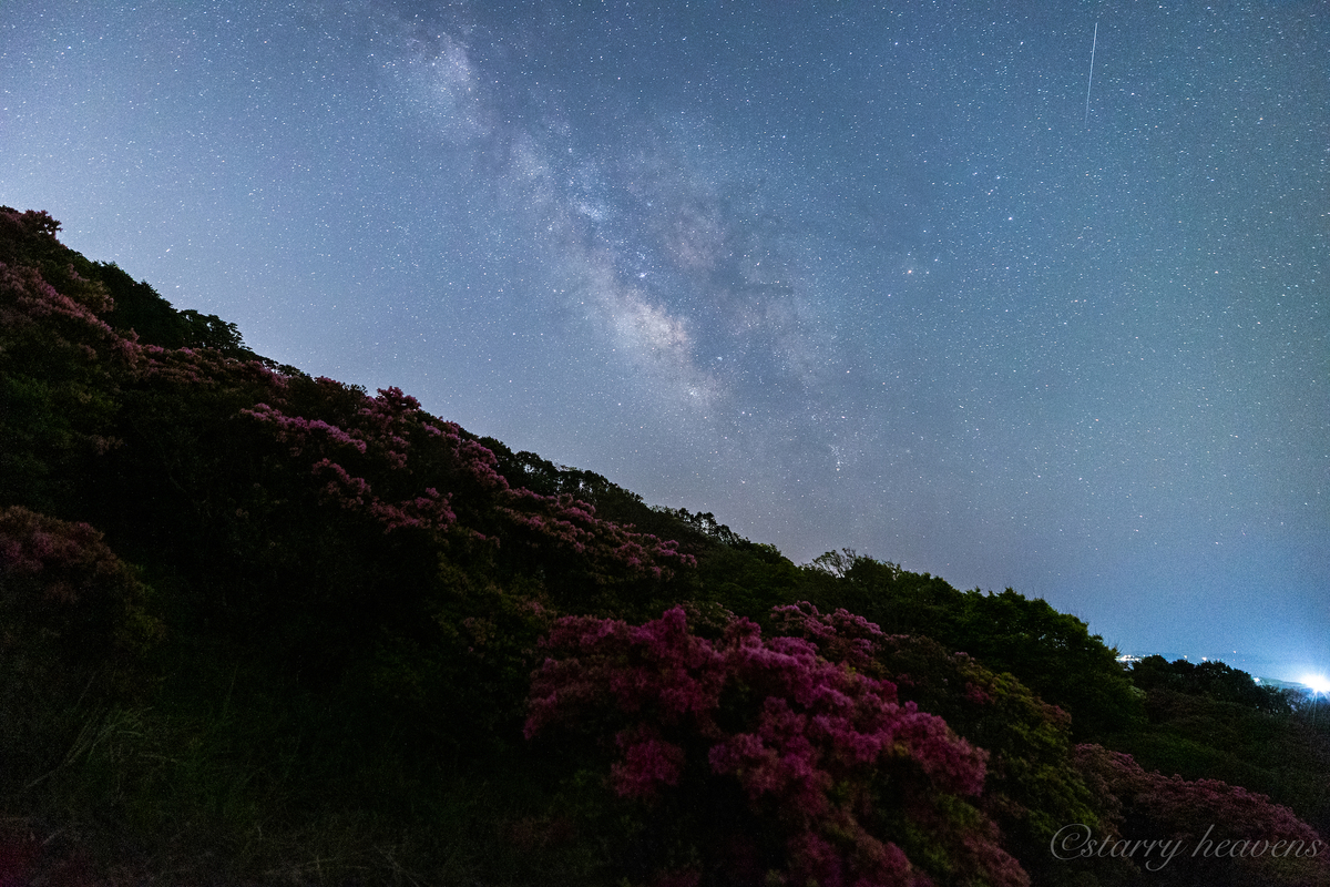 満天の星空と天の川